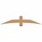 Ekena Millwork Bellingham Timber Gable Bracket, Western Red Cedar, 72"W x 15"H x 1 1/2"D x 5 1/2"F, 5/12 Pitch GBW072X15X0206BEL00SWR - alternate 1